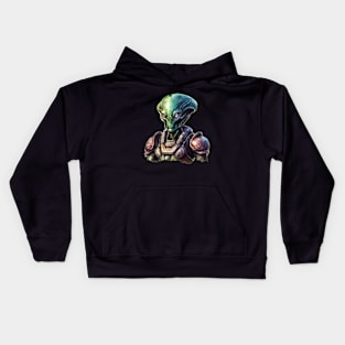 Alien Warrior Kids Hoodie